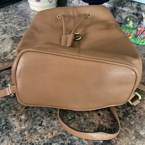 Coach Leather Backpack F24385 - Picture 7 of 12